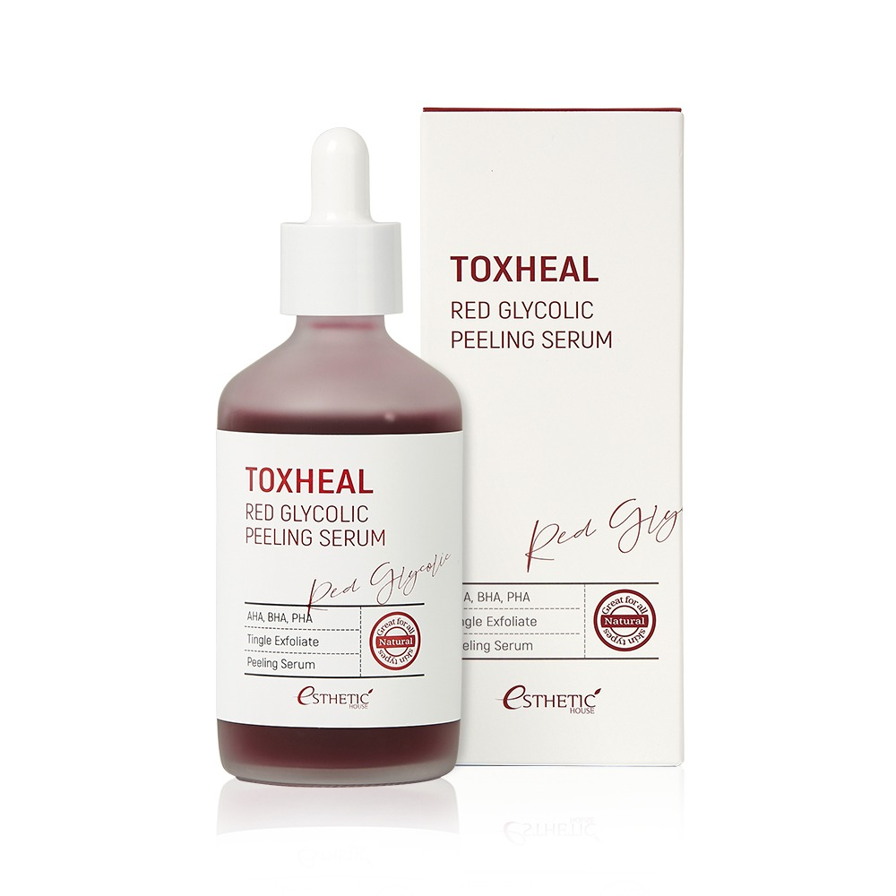 [ESTHETIC HOUSE] Пилинг-сыворотка ГЛИКОЛЕВАЯ Toxheal Red Glyucolic Peeling Serum, 100 мл