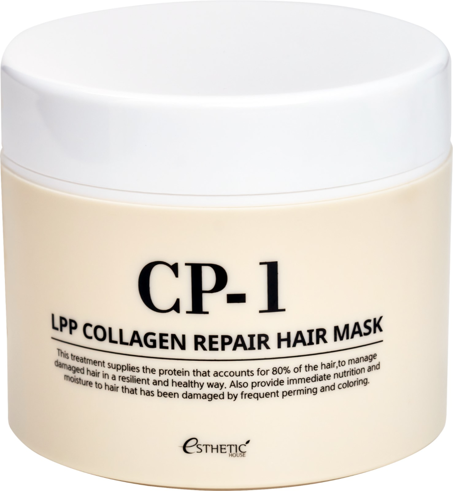 [ESTHETIC HOUSE] Восстанавливающая маска для волос CP-1 LPP COLLAGEN REPAIR HAIR MASK, 300 мл