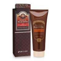 082528 - [3W CLINIC] Гель-пилинг ПЛАЦЕНТА Premium Placenta Soft PEELING GEL, 180 мл