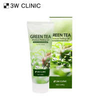 100135 - [3W CLINIC] Гель-пилинг ЗЕЛЕНЫЙ ЧАЙ Green tea Moisture Peeling Gel, 180 мл