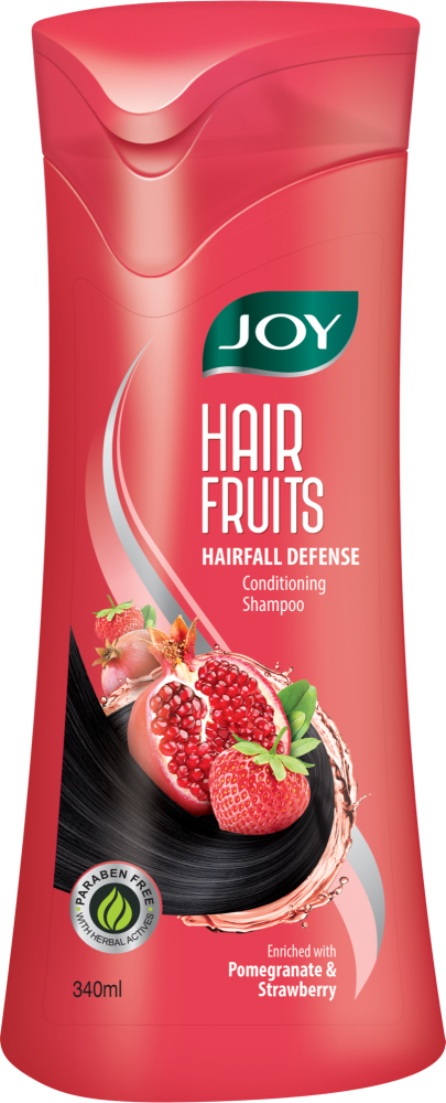 [JOY] Шампунь-кондиционер для волос ЗАЩИТА ОТ ВЫПАДЕНИЯ Joy Hair Fruits, 340 мл