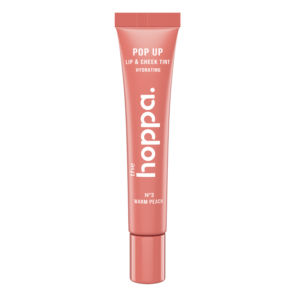 [THE HOPPA.] Тинт для губ и щек ТЁПЛЫЙ ПЕРСИК Pop Up Lip&Cheek Tint Warm Peach, 10 мл