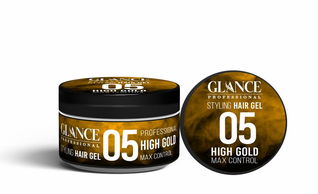 [GLANCE] Гель для укладки волос HIGH GOLD 05 Styling Hair Gel, 300 мл