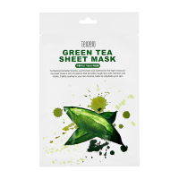 132417-2CD2 - [TENZERO] Маска для лица тканевая ЭКСТРАКТ ЗЕЛЁНОГО ЧАЯ Green Tea Sheet Mask, 25 мл