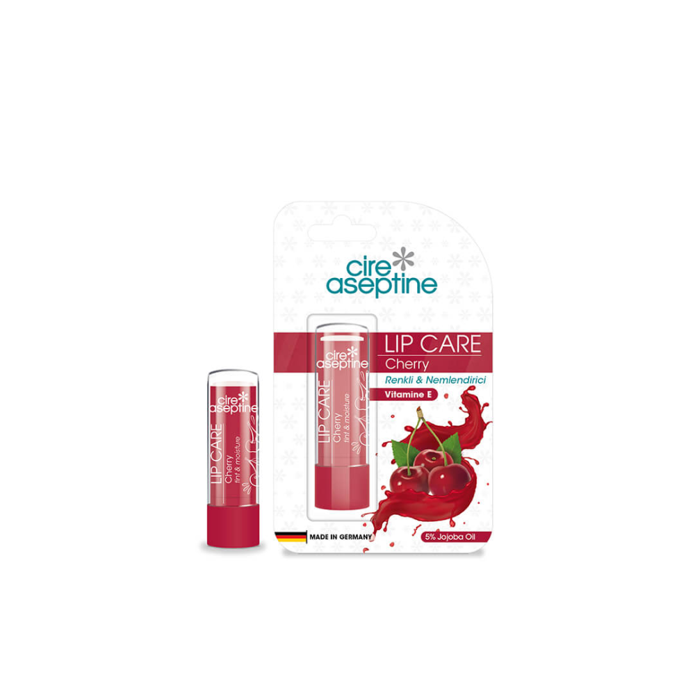 [CIRE ASEPTIN] Бальзам для губ ВИШНЯ Cherry Lip Care, 4,5 г