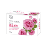 [MUKUNGHWA] Мыло туалетное успокаивающее и увлажняющее ДАМАССКАЯ РОЗА Rose Beauty Soap, 100 г