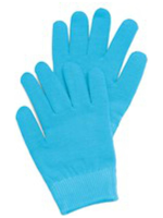 [BRADEX] Маска-перчатки увлажняющие ГОЛУБЫЕ гелевые многоразового использования, 1 пара
