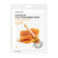 [LEBELAGE] Маска для лица тканевая ПРОПОЛИС Propolis Solution Mask Pack, 25 г