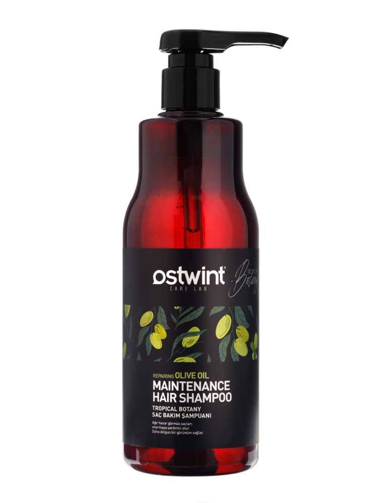 [OSTWINT PROFESSIONAL] Шампунь для восстановления волос с оливковым маслом MAINTENANCE HAIR SHAMPOO Repairing Olive Oil by Tropical Botany, 600 мл