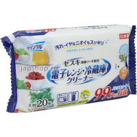 [LIFE-DO]  Влажные салфетки для микроволновых печей и холодильников, 20 шт