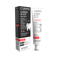 157948-9608 - [CORIMO] Зубная паста профилактическая CARBON BLACK экстра отбеливание и свежее дыхание, 75 г