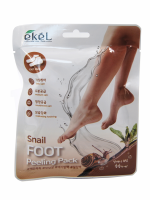 [EKEL] Маска-эксфолиант для ног МУЦИН УЛИТКИ Snail Foot Peeling Pack, 40 г