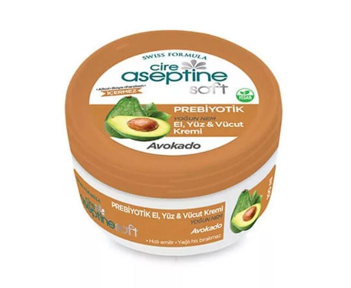 [CIRE ASEPTIN] Крем для рук ПРЕБИОТИК И АВОКАДО Prebiotic Care Cream - Avocado, 100 мл