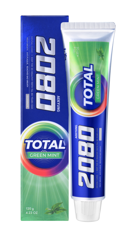 [DENTAL CLINIC 2080] Зубная паста ЗЕЛЕНЫЙ ЧАЙ Green Fresh Toothpaste, 120 гр