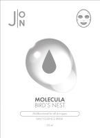 [J:ON] НАБОР Тканевая маска для лица ЛАСТОЧКИНО ГНЕЗДО Molecula Bird’s Nest Daily Essence Mask, 10шт * 23 мл