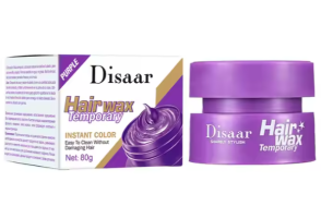 196667-2CD2 - [DISAAR] Воск для волос ЦВЕТНОЙ (фиолетовый) Temporary Hair Color Wax (Purple), 80 г