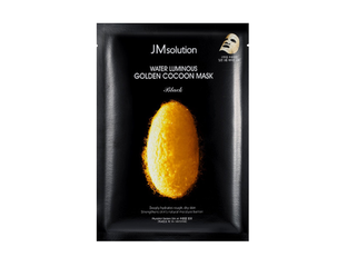 [JMSOLUTION] Маска для лица тканевая ПРОТЕИНЫ КОКОНА ЗОЛОТОГО ШЕЛКОПРЯДА Water Luminous Golden Cocoon Mask, 45 мл