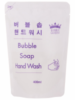 [BUBBLE QUEEN] Жидкое мыло-пенка, 400 мл                                                                                   Вubble Soap Hand Wash
