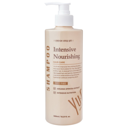 [YU.R] Шампунь для волос интенсивный ПИТАТЕЛЬНЫЙ Me Intensive Nourishing Shampoo, 450 мл