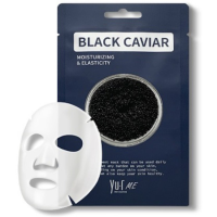 232727-0D64 - [YU.R] Маска для лица тканевая ЭКСТРАКТ ЧЁРНОЙ ИКРЫ Me Black Caviar Sheet Mask, 1 шт