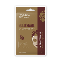 [ASIAKISS] Маска для лица альгинатная МУЦИН УЛИТКИ И ЗОЛОТО Gold Snail Alginate Mask, 25 г