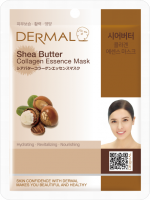 [DERMAL] Маска для лица тканевая КОЛЛАГЕН и МАСЛО ШИ Shea Butter Collagen Essence Mask Moisturizing, 23 мл