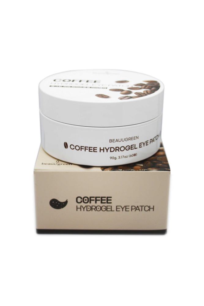 [BEAUUGREEN] Гидрогелевые патчи для глаз ЭКСТРАКТ КОФЕ Coffee Hydrogel Eye Patch, 60 шт