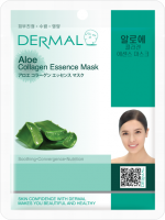 [DERMAL] Маска для лица тканевая КОЛЛАГЕН и АЛОЭ Aloe Collagen Essence Mask Soothing, 23 мл