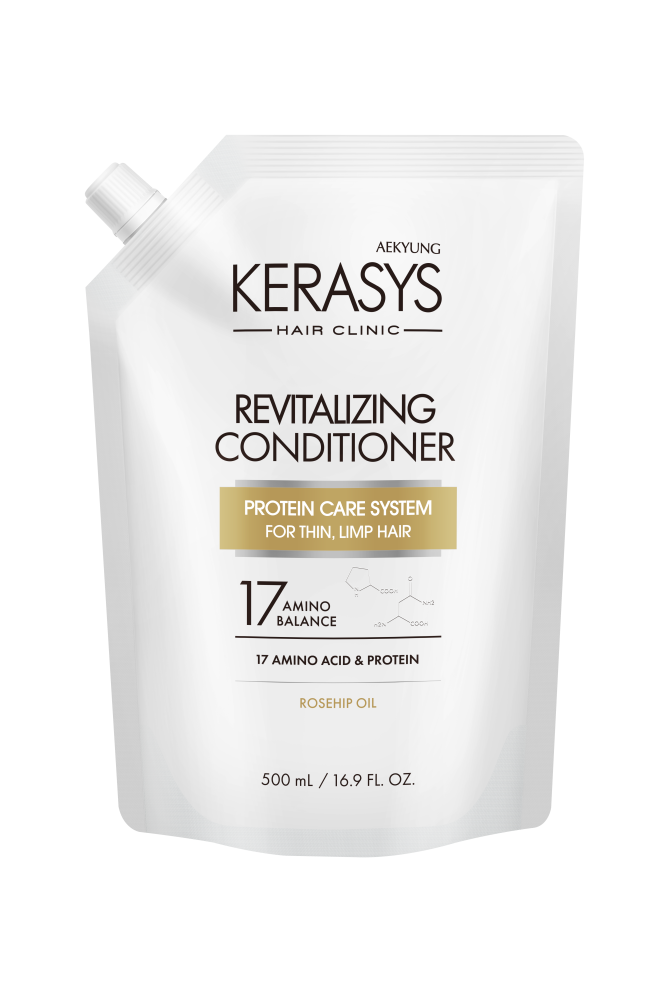 [KERASYS] Кондиционер для волос ОЗДОРАВЛИВАЮЩИЙ Revitalizing Conditioner (запасной блок), 500 мл