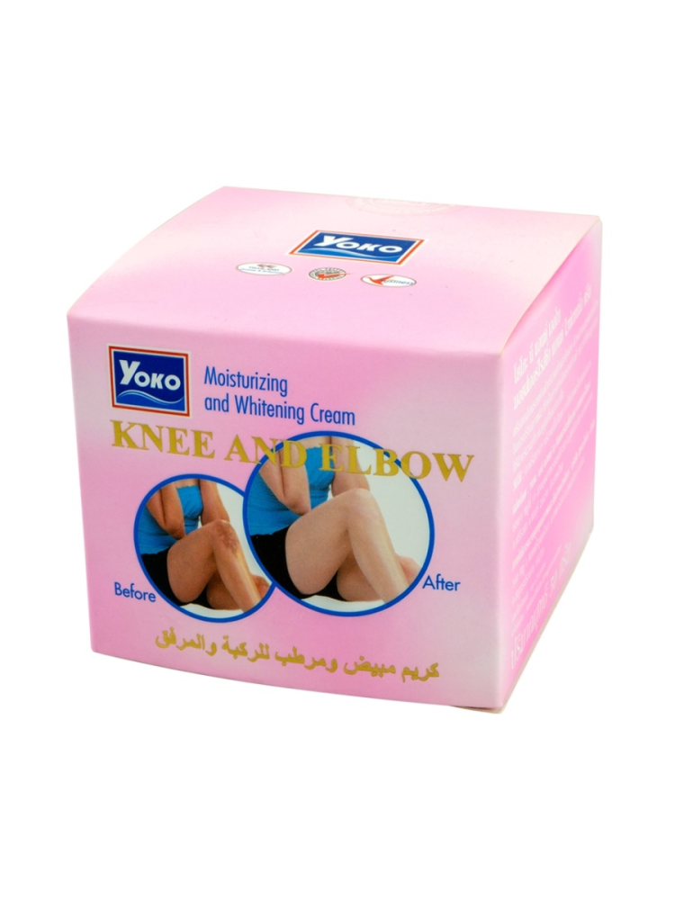 [YOKO] Крем для локтей и коленей СМЯГЧАЮЩИЙ Knee And Elbow Moisturizing And Whitening Cream, 50 гр