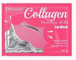 [DISUNIE] Патчи гидрогелевые для губ ГИАЛУРОНОВАЯ КИСЛОТА И КОЛЛАГЕН Collagen&Hyaluronic Acid Lip Mask, 6 г