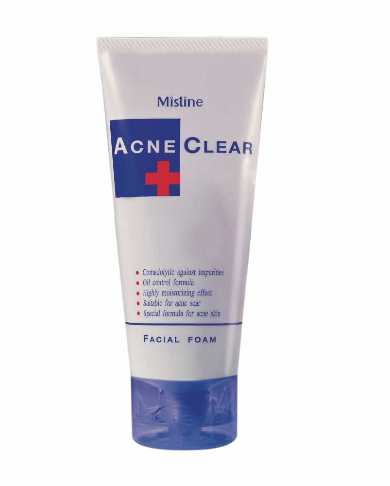 [Mistine] Пенка для умывания от угрей и прыщей для проблемной кожи Acne Clear Facial Foam, 85 гр