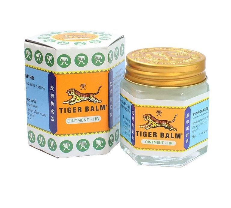 [TIGER BALM] Бальзам для тела белый ХОЛОДНЫЙ White Ointment, 19,4 г