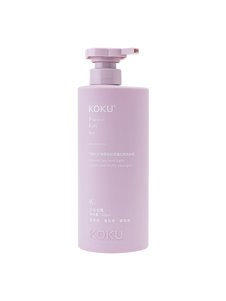 [KOKU] Шампунь для волос K1 БАЛАНСИРУЮЩИЙ с минеральной грязью Mineral Sea Mud Soft Smooth&Fluffy Hair Shampoo, 500 мл