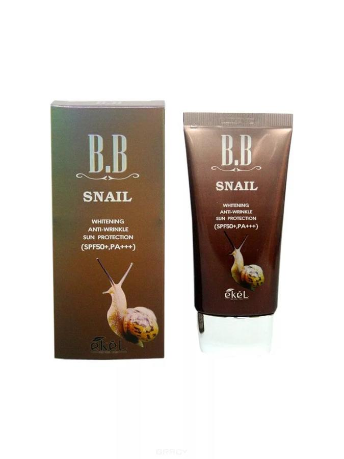 [EKEL] BB крем антивозрастной МУЦИН УЛИТКИ SNAIL BB CREAM SPF50/PA+++, 50 мл