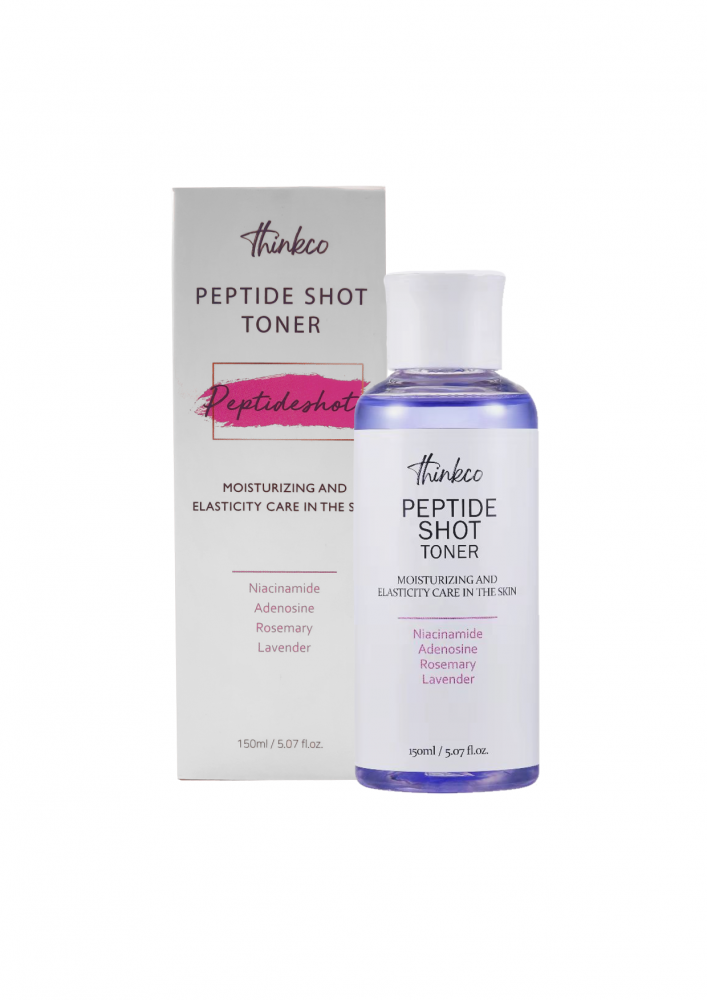 [THINKCO] Тонер для лица омолаживающий ПЕПТИДЫ Peptide Shot Toner, 150 мл