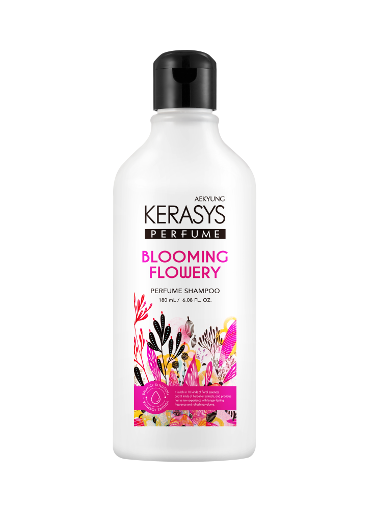 [KERASYS] Шампунь для волос ФЛЕР Blooming Flowery, 180 мл