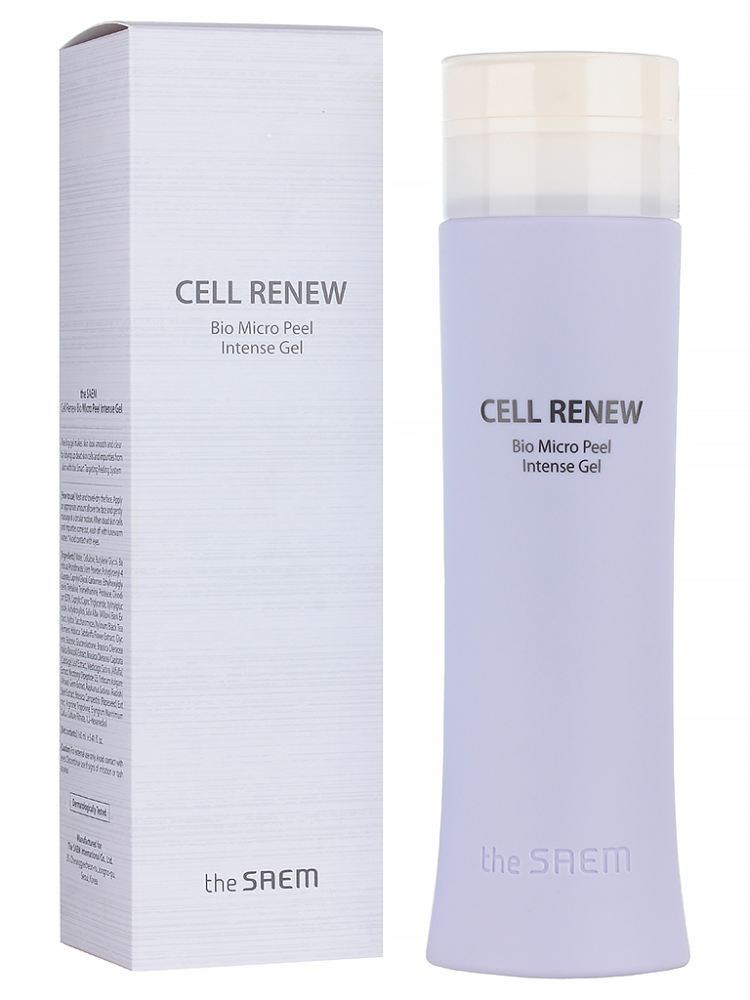 [THE SAEM] Гель для лица ОТШЕЛУШИВАЮЩИЙ Cell Renew Bio Micro Peel Intense Gel, 160 мл