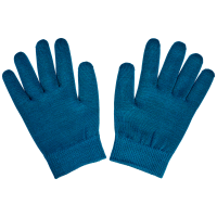 [BRADEX] Маска-перчатки увлажняющие БИРЮЗОВЫЕ гелевые многоразового использования, 1 пара