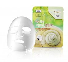 [3W CLINIC] НАБОР Тканевая маска для лица МУЦИН УЛИТКИ Fresh Snail Mucus Mask Sheet, 10 шт