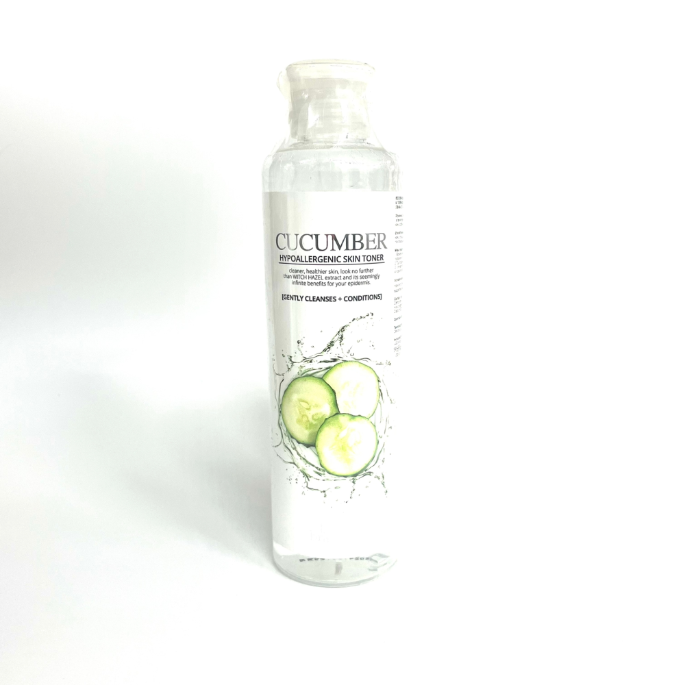 [ECO BRANCH] Тонер для лица ЭКСТРАКТ ОГУРЦА Cucumber Hypoallergenic Skin Toner, 250 мл