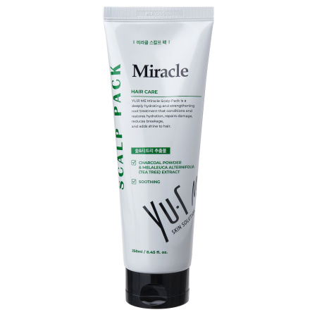 [YU.R] Маска для кожи головы УКРЕПЛЯЮЩАЯ Me Miracle Scalp Pack, 250 мл