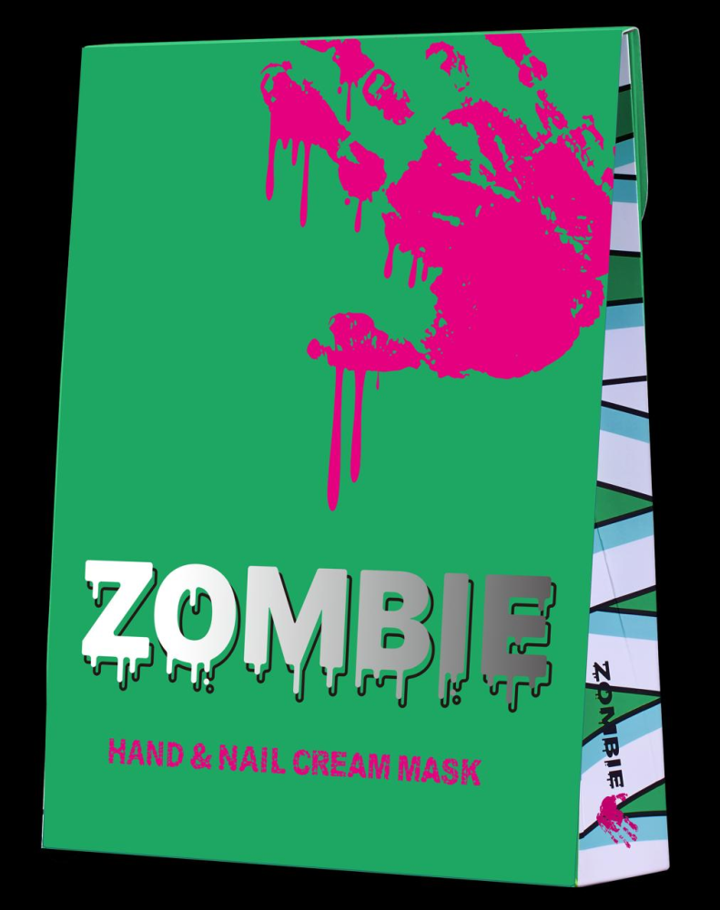 [OSKIN] Маска-перчатки для рук КРЕМОВАЯ Zombie Hand&Nail Mask, 14 мл