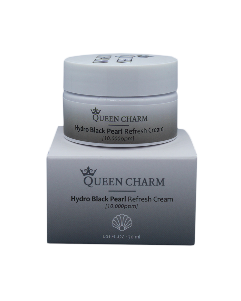 [QUEENCHARM] Крем для лица омолаживающий ЭКСТРАКТ ЧЕРНОГО ЖЕМЧУГА 1% Hydro Black Pearl Refresh Cream, 30 мл