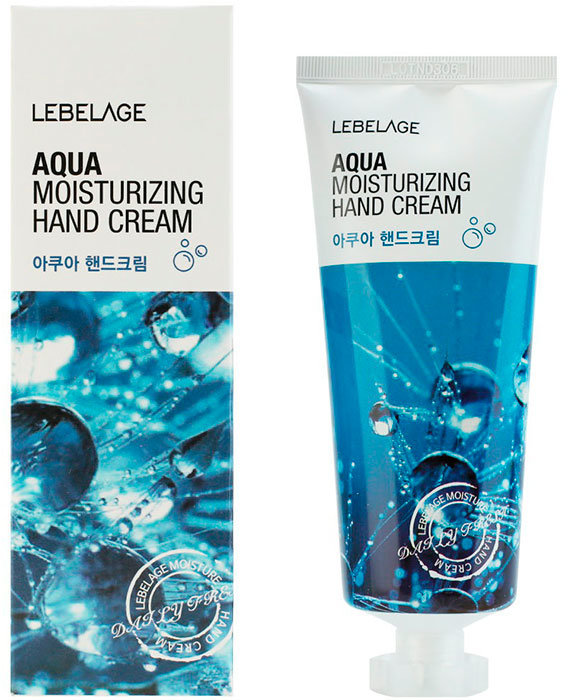 [LEBELAGE] Крем для рук увлажняющий МОРСКАЯ ВОДА Aqua Moisturizing Hand Cream, 100 мл