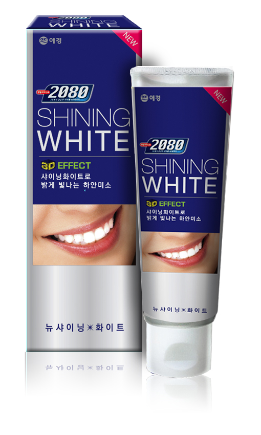 [DENTAL CLINIC 2080] Зубная паста СИЯЮЩАЯ БЕЛИЗНА Shining White, 100 гр