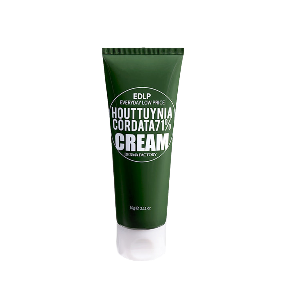 [DERMA FACTORY] Крем-гель для лица ЭКСТРАКТ ЦВЕТКА ХАУТТЮЙНИИ Houttuynia Cordata 71% Cream, 60 мл