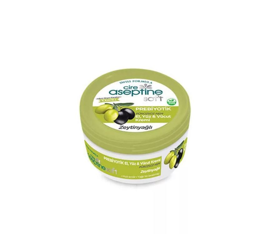 [CIRE ASEPTIN] Крем для рук ПРЕБИОТИК И ОЛИВКОВОЕ МАСЛО Prebiotic Care Cream - Olive Oil, 30 мл