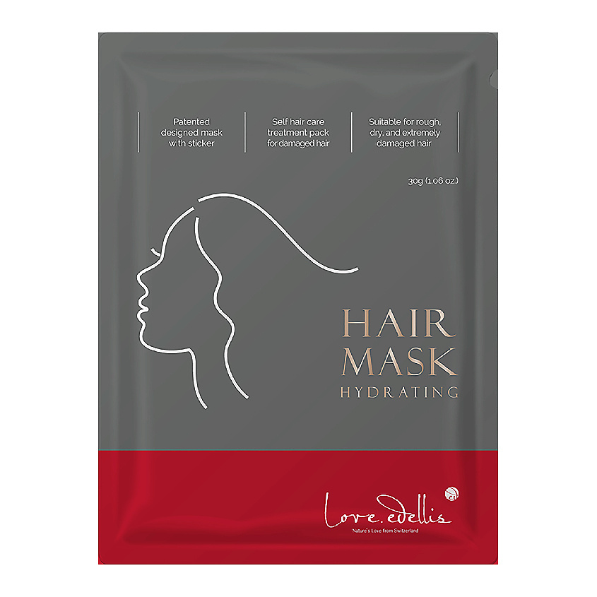 [LOVE.EDELLIS] Маска для волос ВОССТАНАВЛИВАЮЩАЯ Hair Mask Repairing, 30 гр