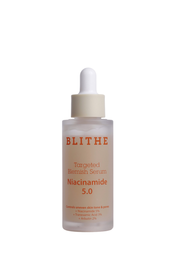 [BLITHE] Сыворотка для лица НИАЦИНАМИД корректирующая Targeted Blemish Serum Niacinamide 5.0, 30 мл